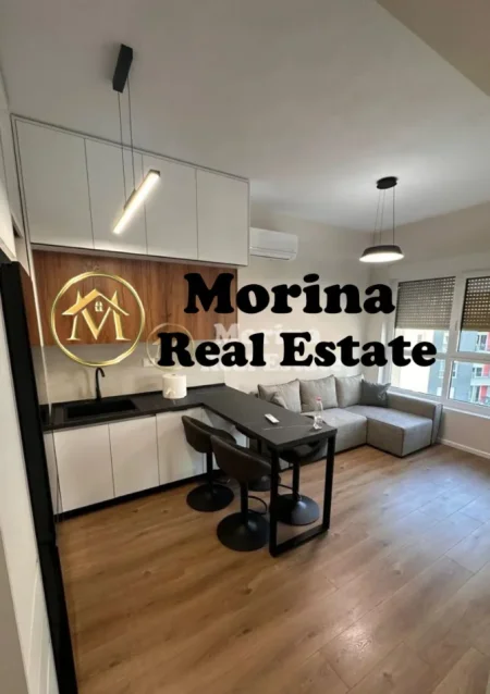Tirane, jepet me qera apartament 1+1 Kati 7, 60 m² 400 € (Ali Demi)