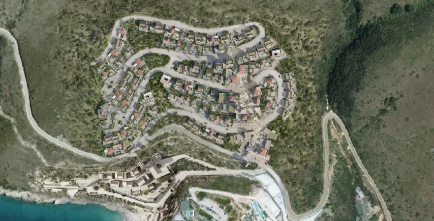 Dhermi - Palase, shitet apartament 1+1+Ballkon Kati 1, 90 m² 260.000 € (Jale, Dhermi)