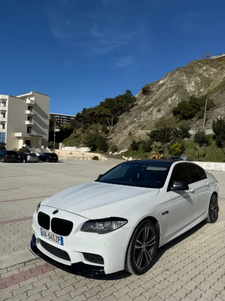 Tirane, shes makine Bmw 525 3.0 nafte 2011 Nafte, e bardhë automatik Kondicioner 266.000 km