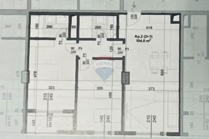 Tirane, shitet apartament , 89 m² 210.016 € 