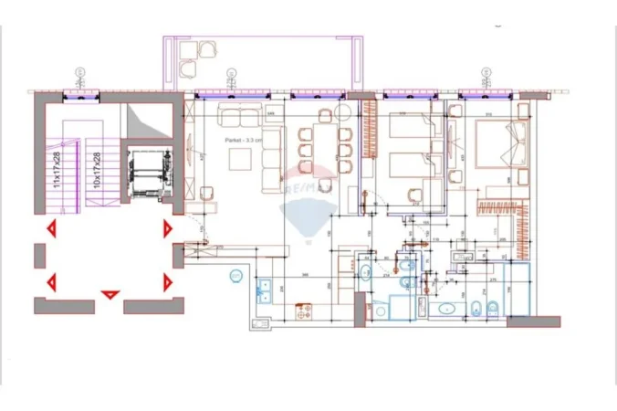 Tirane, shitet apartament , 141 m² 550.000 € 