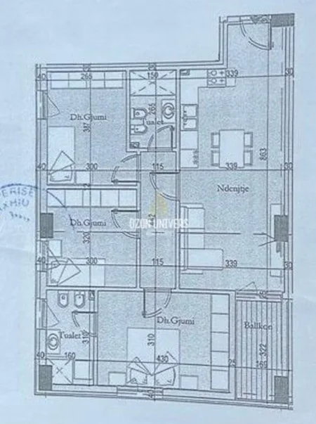 Tirane, shitet apartament 3+1 Kati 1, 110 m² 142.740 € (Tirana Entry 2)