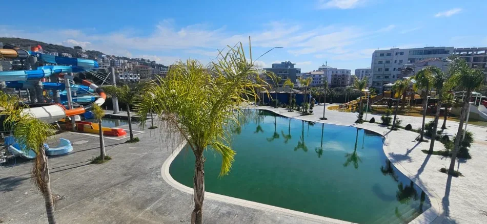 Golem, shitet apartament 1+1+Ballkon Kati 1, 68 m² 91.800 € (VM Resort &amp; SPA)