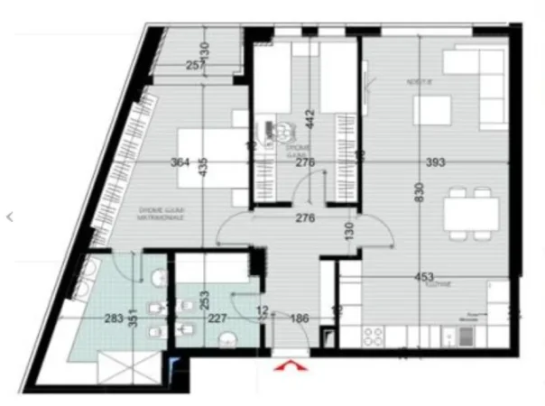 Tirane, shitet apartament 2+1+Aneks+Ballkon Kati 6, 125 m² 148.000 € (bulevardi i ri , bulevardi zogu i pare)