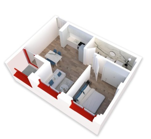 Tirane, shes apartament Kati 0, 57 m² 62.000 Euro (Rruga Pasho Hysa Ali Demi)