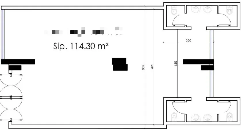 Tirane, shitet ambjent biznesi Kati 0, 114 m² 400.000 € (DON BOSKO)