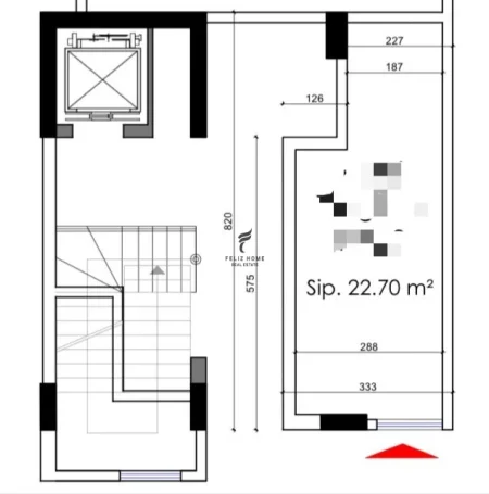 Tirane, shitet dyqan Kati 0, 22 m² 80.000 € (DON BOSKO)