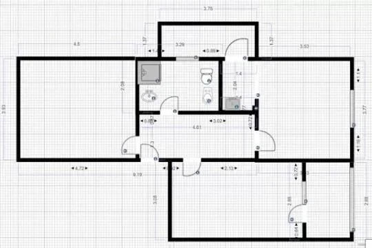 Tirane, jepet me qera apartament 2+1 Kati 2, 80 m² 600 € (RRUGA E ELBASANIT)