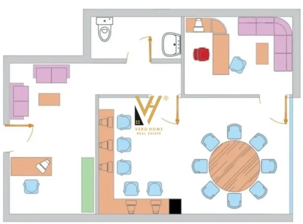 Tirane, jepet me qera zyre Kati 2, 75 m² 420 € (ASTIR)