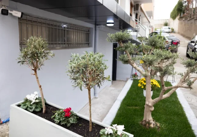 Tirane "Porcelan , jepet me qera Gazoniere Kati 1, pranë Kompleksit OXA SIP.30 m² 300 €/MUAJ