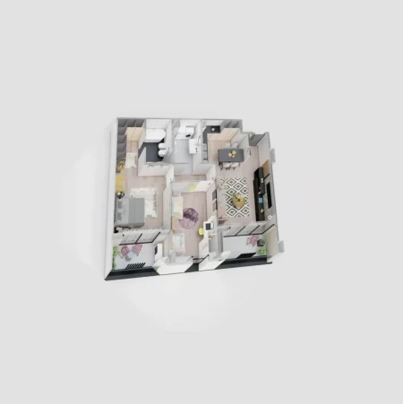 SHITET : 2+1+2📍Riverside | Rruga e Kavajes (Perball Delijorgjit) - 🔥Cmim Okazion 1750€/m²🔥 - 200,000€ - Sp.114m² - Kt.2 || Kompleks Modern & Elitar