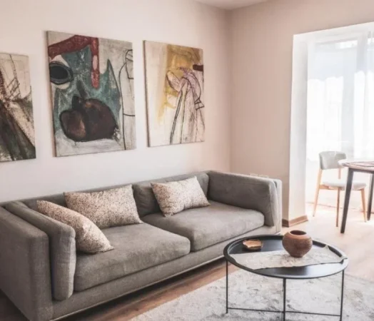 Tirane, jepet me qera apartament 1+1 Kati 4, 65 m² 650 € (Rruga Fortuzi, Mine Peza, Tiranë.)