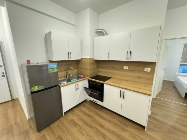 Tirane, jepet me qera apartament 1+1 Kati 7, 