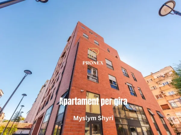 Tirane, jepet me qera apartament 1+1 Kati 5, 60 m² 800 € (Myslym Shyri)