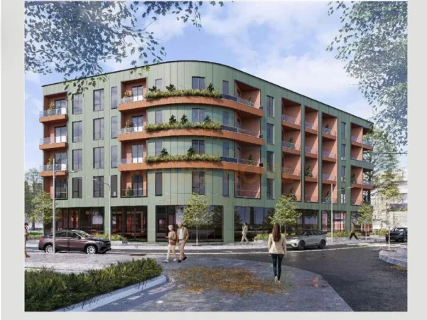 Shqiperi, shitet 1+1 Kati 3, 64 m² 