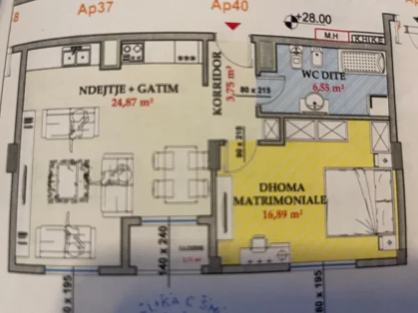 Tirane, jepet me qera zyre Kati 8, 60 m² 800 € (Myslym Shyri)