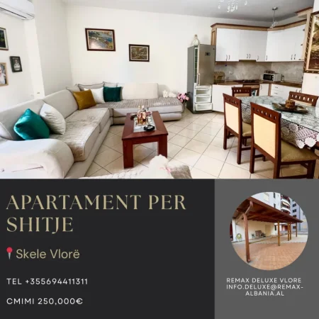 Vlore, shitet apartament+verande | Penthouse 2+1+Ballkon Kati 3, 101 m² 250.000 € (Skelë, Vlorë)