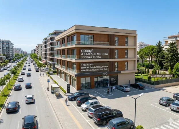 Tirane, jepet me qera zyre , 1.500 m² (BULEVARDI GJERGJ FISHTA)