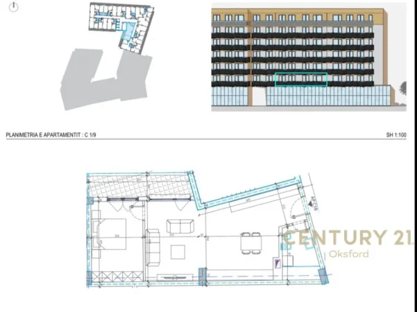 Shqiperi, shitet apartament 1+1 Kati 1, 92 m² 119.717 € (Paskuqan, Tiranë)