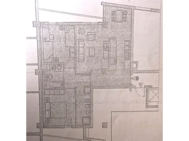 Tirane, shitet apartament 2+1+Ballkon Kati 4, 104 m² 221.001 € 