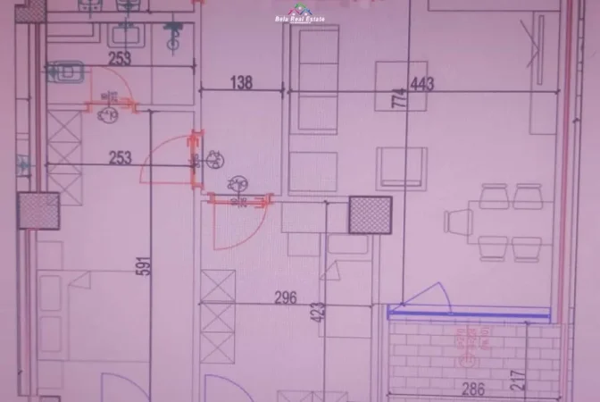 Tirane, shes apartament 2+1 Kati 9, 124 m² 226.600 € (don bosko)