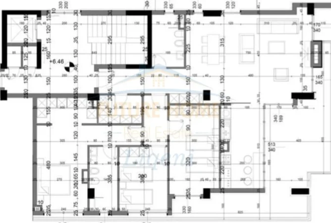Shqiperi, shitet apartament duplex Dublex , 233 m² 560.000 € (Tulipan Residence)