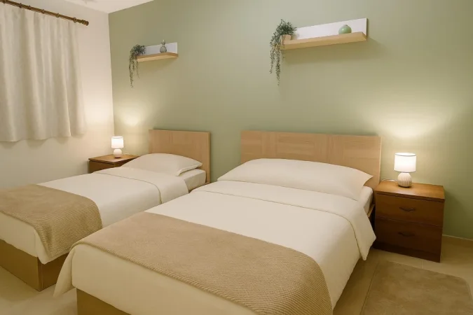 Tirane, jepet me qera apartament 2+1+Aneks+Ballkon Kati 2, 75 m² 590 € (Mbrapa 15 Kateshit)