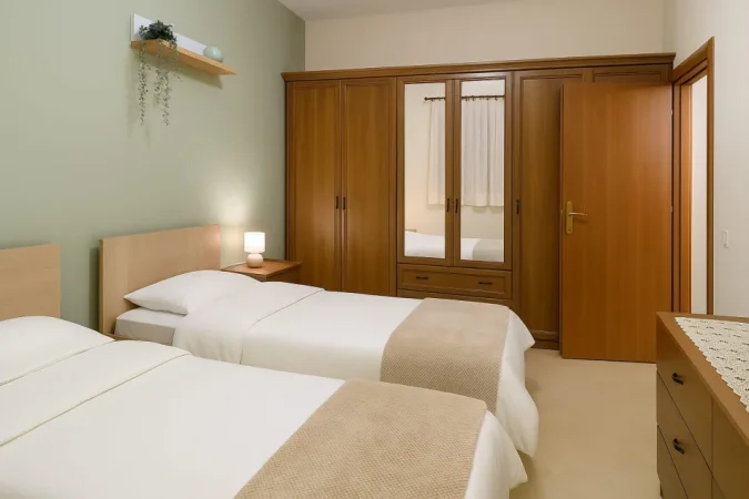 Tirane, jepet me qera apartament 2+1+Aneks+Ballkon Kati 2, 75 m² 590 € (Mbrapa 15 Kateshit)