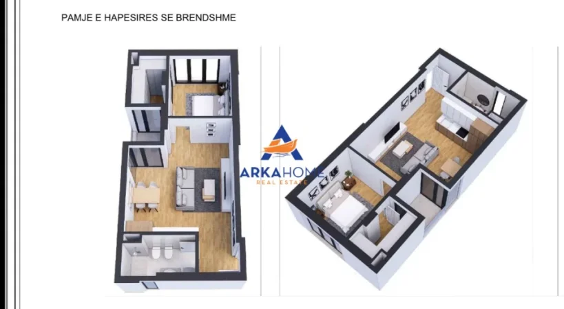 Tirane, shitet apartament 1+1+Ballkon Kati 9, 66 m² 342.000 € 