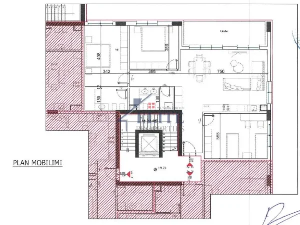 Tirane, shitet apartament 3+1+Ballkon Kati 5, 168 m² 235.270 € (Kompleksi Xheluks)