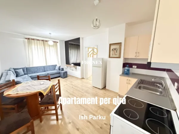 Tirane, jepet me qera apartament 1+1 Kati 2, 60 m² 500 € (Ish Parku)