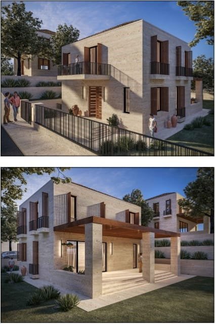 Tirane, shitet Vile 415 m²  (Secret Garden Residence)