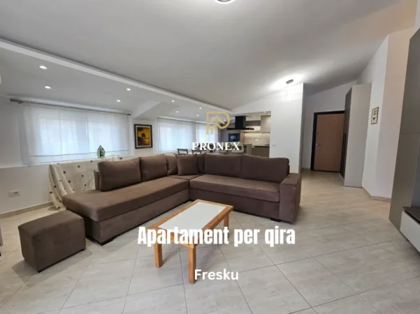 Tirane, jepet me qera apartament 2+1 Kati 7, 100 m² 700 € (Fresku)