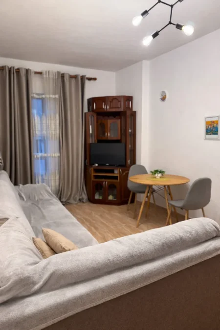 Tirane, jepet me qera apartament 1+1 Kati 2, 65 m² 420 € (Rruga Aleksandri i Madhe)