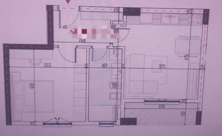 Tirane, shes apartament 1+1 Kati 2, 64 m² 74.000 € (Rruga Lidhja e Prizrenit)