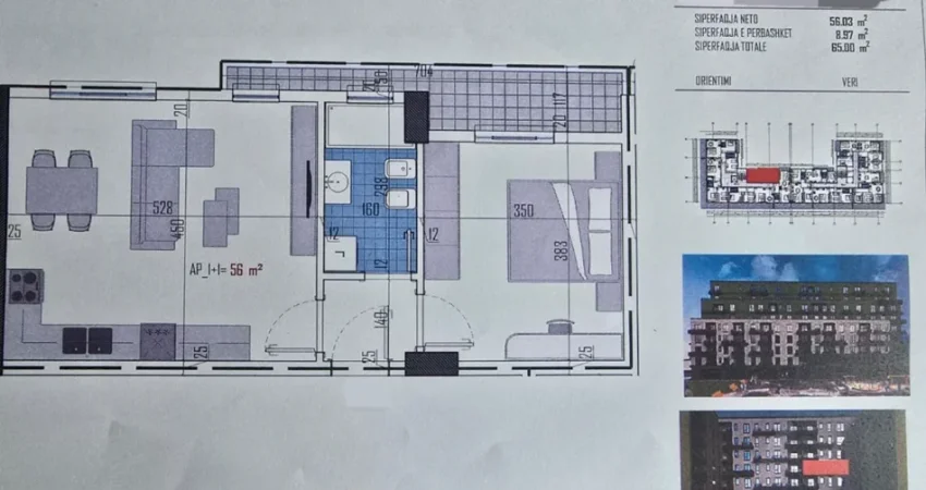 SHITEN APARTAMENTE 1+1 (62-75m²) dhe 2+1 (85-111m²) MUNDËSI ZGJEDHJE POZICIONI DHE KATI si dhe GARAZHE + NJËSI BIZNESI (Kamëz)