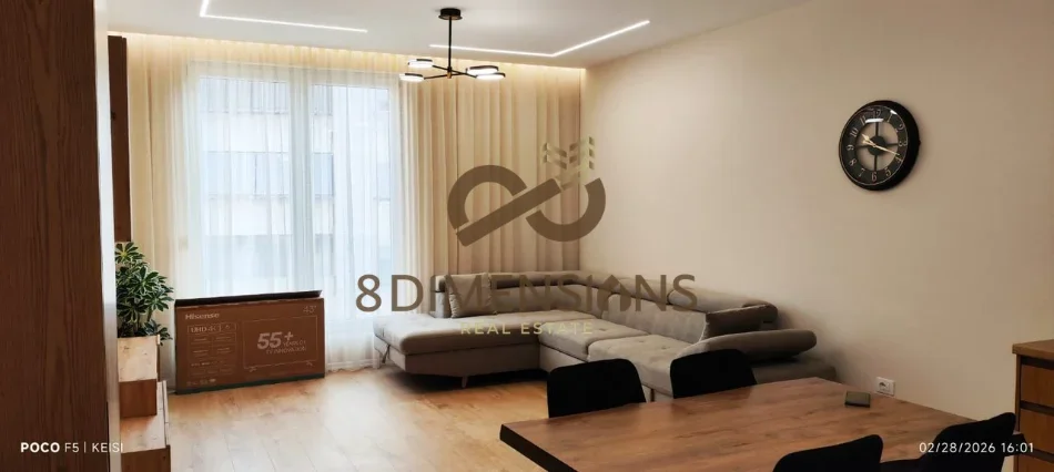Tirane, jepet me qera apartament 1+1 Kati 3, 65 m² 700 € (ish stacioni i trenit)