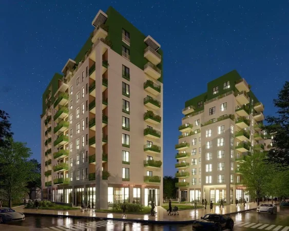 Tirane, shitet apartament 1+1 Kati 2, 70 m² 118.830 € (VIVA REZIDENCE)