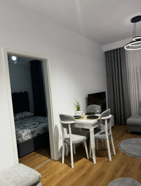 Tirane, jepet me qera apartament 1+1+Ballkon Kati 3, 450 € (Ali Demi)