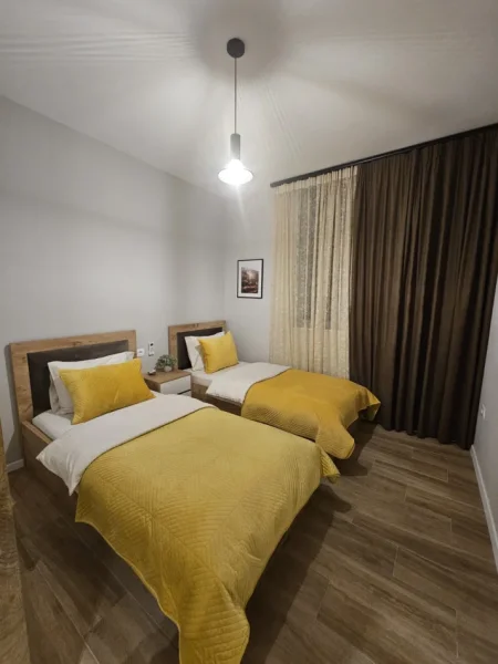 Tirane, jepet me qera apartament 2+1 Kati 6, 70 m² 750 € (kompleksi grand)