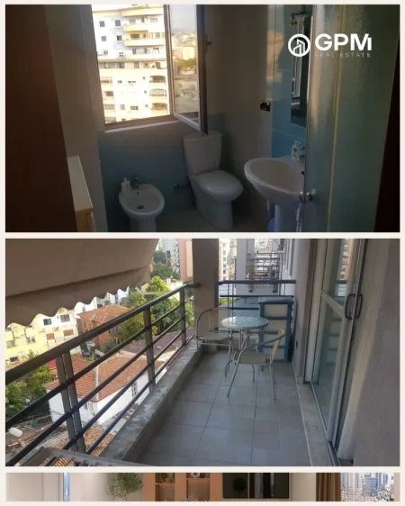 Tirane, jepet me qera apartament 1+1 Kati 7, 60 m² 700 € 