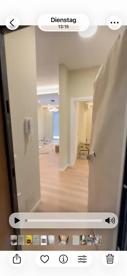 Tirane, jepet me qera apartament 1+1+Ballkon Kati 6, 64 m² 500 € (Rruga Sitki Cico, perballe hyrjes se shkolles Niket Dardani)