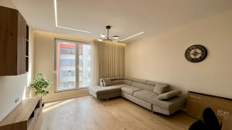Hera e Pare me Qera✨️: 1+1📍Bulevardi i Ri (Prane Spak) - 65,000 Lek/Muaj - S.65m² | 100% e Re & e Pabanuar me Pare⚜️
