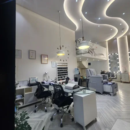 Tirane, shitet ambjent biznesi Kati 0, (pallati me shigjeta)