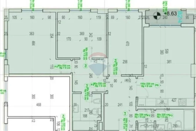 Tirane, shitet apartament , 127 m² 203.777 € 