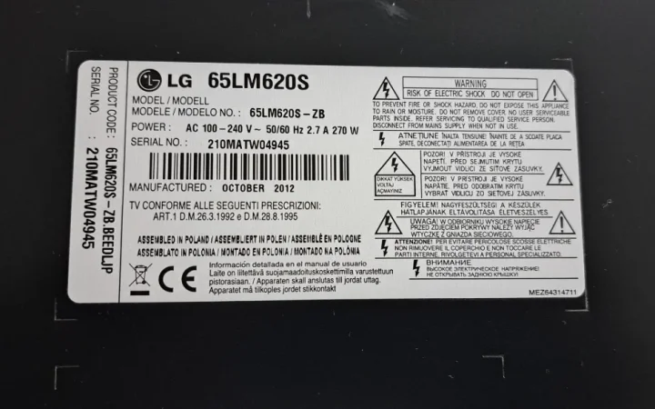 LG 65" +android box+dvbt-2+ mbajtese muri