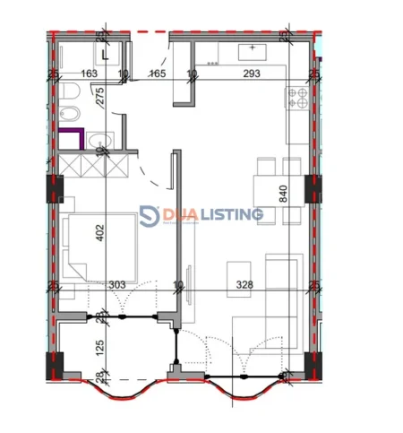 Tirane, shitet apartament 1+1 , 71 m² 85.200 € (Paskuqan)