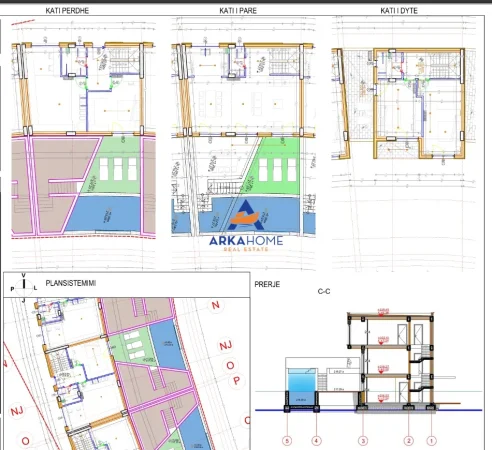 Tirane, shitet Vile 3 Katshe Kati 3, 237 m² 498.370 € 