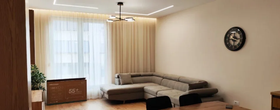 Tirane, jepet me qera apartament 1+1 Kati 3, 65 m² 700 € (Stacioni i Trenit)