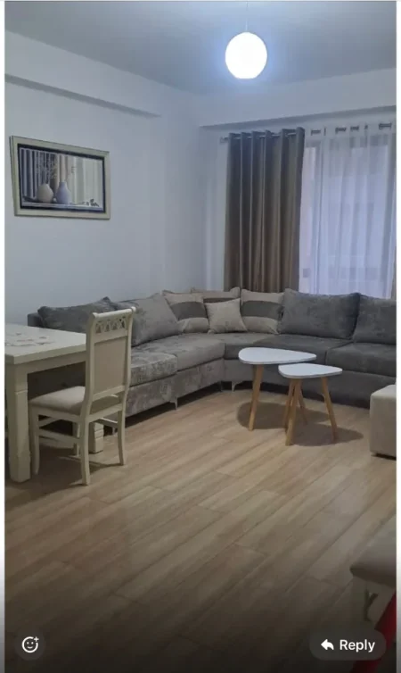 Tirane, jepet me qera apartament 1+1+Ballkon Kati 6, 65 m² 450 € 